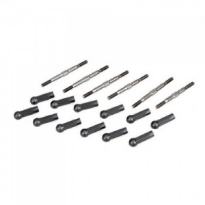 [TLR Racing] TLR334016  HD Turnbuckle Kit, Titanium (6): 22/2.0