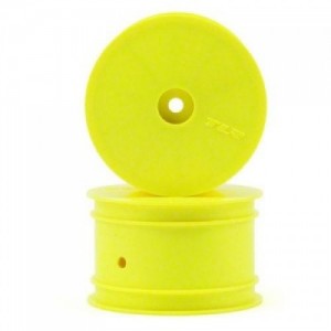 [TLR Racing] Team Losi Racing Rear 1/10 Buggy Wheel (Yellow) (2) (TLR 22/22 3.0/22-4 2.0)