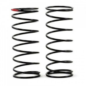 [TLR Racing] Team Losi Racing Front Shock Spring Set (2.5 Rate/Red) (TLR 22)