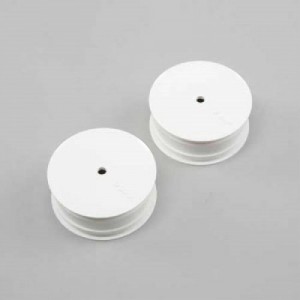 [TEAM LOSI] Front Wheel, Stiffezel, 12mm Hex, White(2): 22 4.0