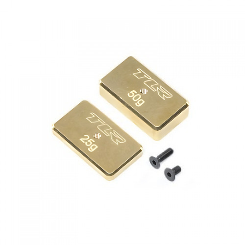 �˾���ũ TLR331029 [TLR Racing] Rear Brass Plate Set: 22 4.0  �ɼ�