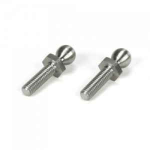 [TLR Racing] Titanium Ball Stud, 4.8 x 10mm (2)22/22T