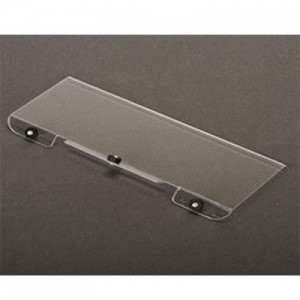 [TLR Racing] MM Rear Spoiler, Thick, Clear: 22T
