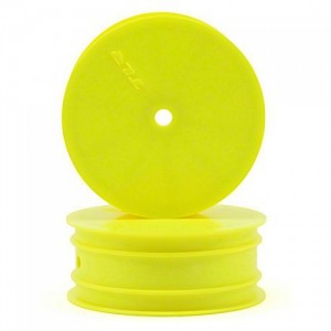 [TLR Racing] Team Losi Racing Front 1/10 Buggy Wheel (Yellow) (2) (TLR 22)