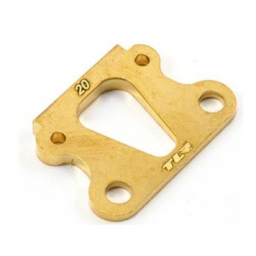 �˾���ũ TLR1048 [TLR Racing] Team Losi Racing 20�� Brass Kick Angle Shim (TLR 22)