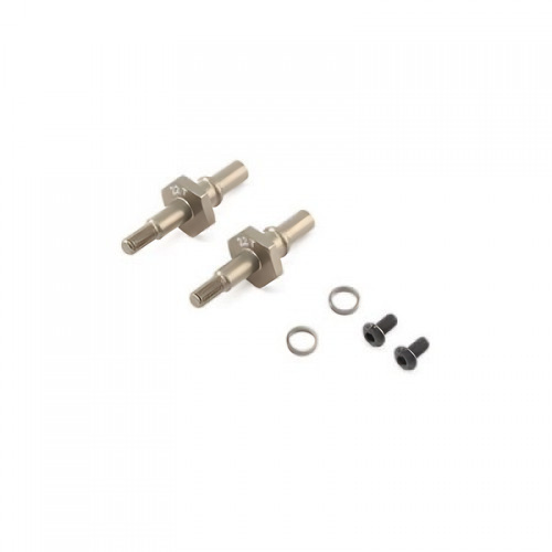 [�˾���ũ] TLR332066 [TLR Racing] Front Axle Set Aluminum, 12mm Hex: 22T 3.0