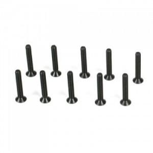 [TLR Racing] Flathead Screws, M2.5 x 16mm (10)