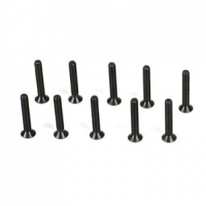 [TLR Racing] Flathead Screws, M2.5 x 16mm (10)