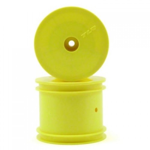 �˾���ũ TLR7002 [TLR Racing] [TLR7002] Front/Rear Wheel, Yellow: 22T