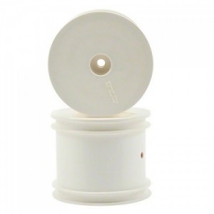[TLR Racing] [TLR7003] Front / Rear Wheel, White: 22T