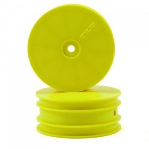 [TLR Racing] Team Losi Racing 22-4 Front Wheel (Yellow) (2)