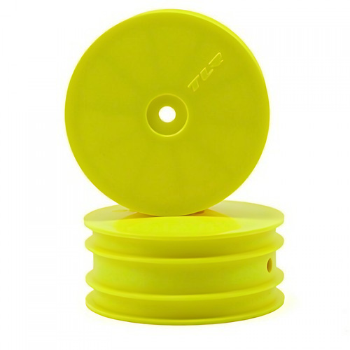 �˾���ũ TLR43004 [TLR Racing] Team Losi Racing 22-4 Front Wheel (Yellow) (2)