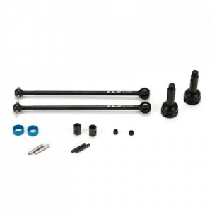 [TLR Racing] Front Driveshaft Set, CVA, Complete: 22-4