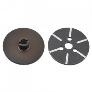 [TLR Racing] Grooved Slipper Plate Set: 22-4 2.0