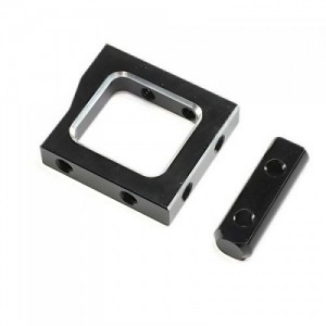 [TLR Racing] Servo Mounts, Aluminum: 22X-4
