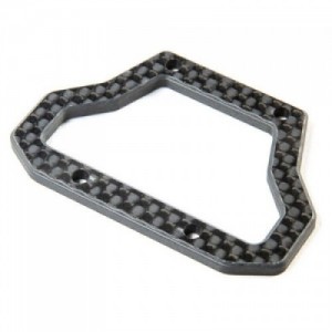 [TLR Racing] Carbon Center Bulkhead Brace: 22X-4