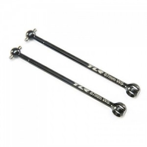 [TLR Racing] CVA Driveshaft Bones, 67mm (2): 22X-4
