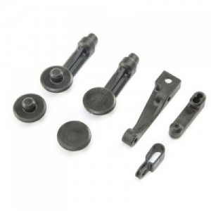[TLR Racing] Body, Antenna, Wire, Fan Mount Set: 22X-4