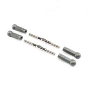 [TLR Racing] Turnbuckle, HD, 45mm (2)  22X-4