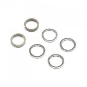 [TLR Racing] Axle Spacer Set, 2x1.3mm(2), 4x0.5mm (4)