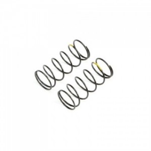 [TLR Racing] Yellow Front Springs, Low Frequency, 12mm (2)