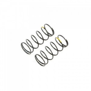 [TLR Racing] Yellow Front Springs, Low Frequency, 12mm (2)