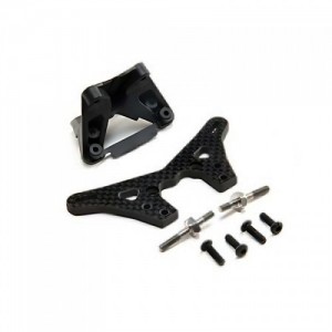 [TLR Racing] Carbon Laydown Rear Tower Conversion: 22 5.0
