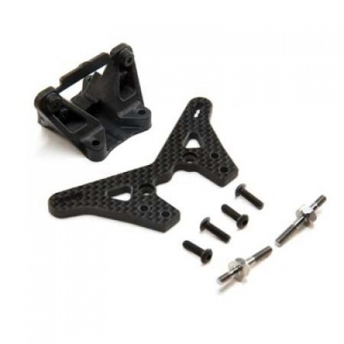 �˾���ũ TLR334057 [TLR Racing] Carbon Laydown Rear Tower  2mm Conversion: 22 5.0