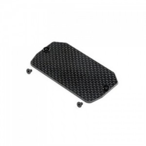 [TLR Racing] Carbon Electronics Mounting Plate: 22 5.0