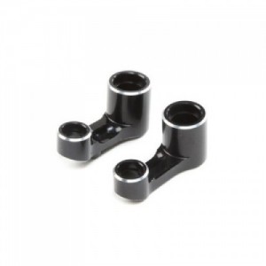 [TLR Racing] Bell Crank Set, Aluminum, Black: 22 5.0