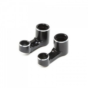 [TLR Racing] Bell Crank Set, Aluminum, Black: 22 5.0