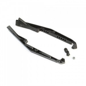 [TLR Racing] Mud Guard Set, w/Fan Mount: 22 5.0