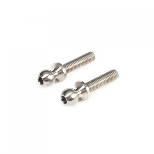 �˾���ũ TLR336008 [TLR Racing] Ball Stud, 4.8 x 12mm, Titanium (2)