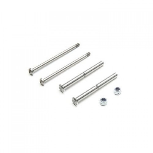 �˾���ũ TLR234098 [TLR Racing] Front Hinge Pin and King Pin Set, Polished: All 22