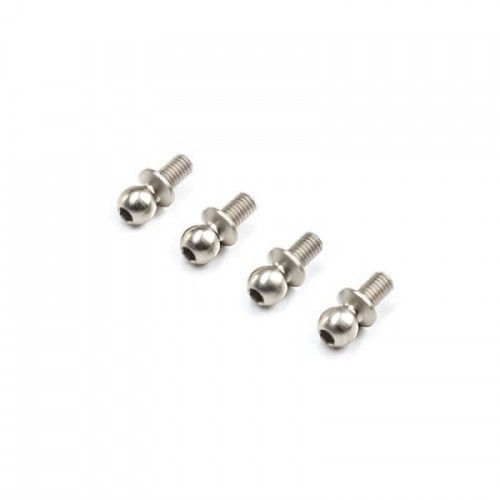 �˾���ũ TLR236011 [TLR Racing] Ball Stud, Low Mount, 4.8 x 5mm (4)