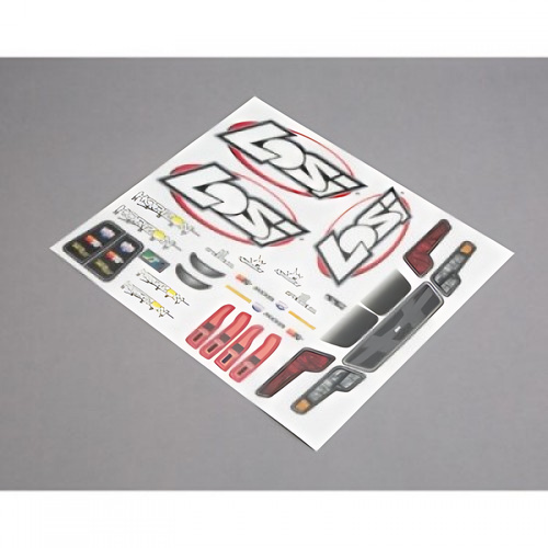 �˾���ũ LOS230026 [TEAM LOSI] Sticker Sheet: Baja Rey �ɼ�
