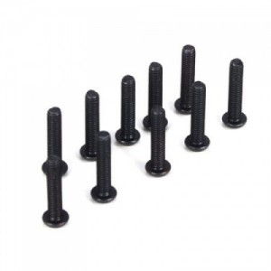 [TLR Racing] Button Head Screws, M2.5 x 12mm (10)