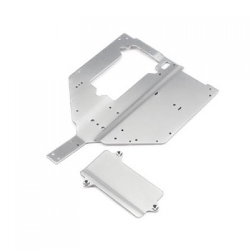[�˾���ũ] LOS231010 [TEAM LOSI] Chassis Plate, Motor Cover Plate: Baja Rey,Rock Rey