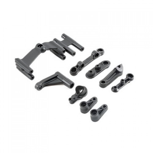 �˾���ũ LOS231008 [TEAM LOSI] Servo Mount, Steering Servo Set Plastic: Baja Rey,Rock Rey