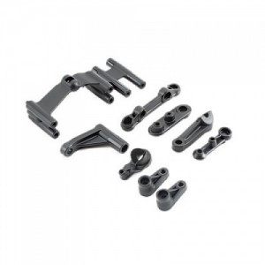 [TEAM LOSI] Servo Mount, Steering Servo Set Plastic: Baja Rey,Rock Rey