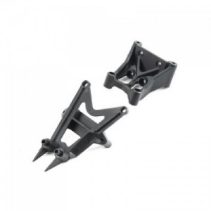 [TEAM LOSI] Fr Upper Arm/Shock Mount,RR Chassis Brace:Baja Rey,Rock Rey