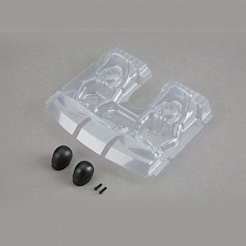 �˾���ũ LOS230020 [TEAM LOSI] Interior Set with Helmets, Clear: Baja Rey