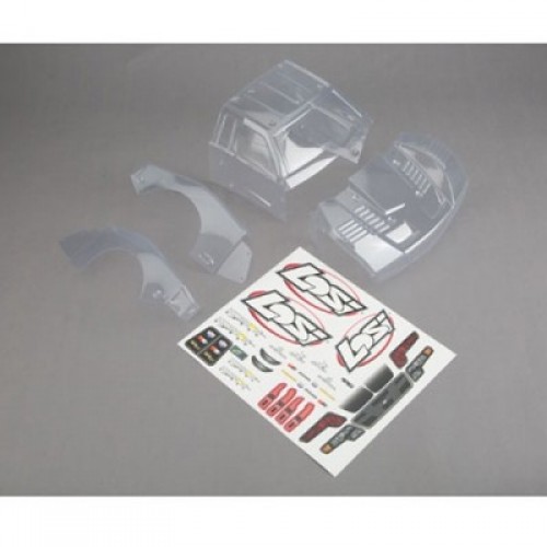 �˾���ũ LOS230009 [TEAM LOSI] Body Set, Clear: Baja Rey �̵����ٵ�