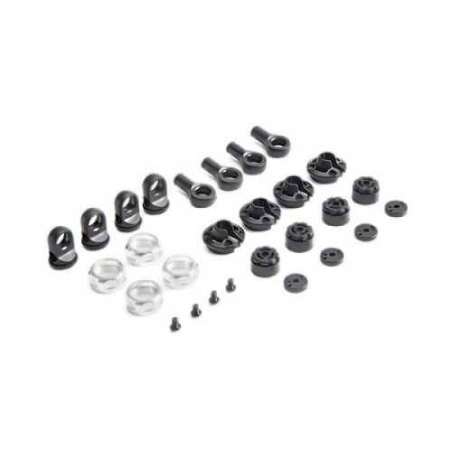 �˾���ũ LOS233001 [TEAM LOSI] Shock Ends, Tops, Piston: Baja Rey,Rock Rey