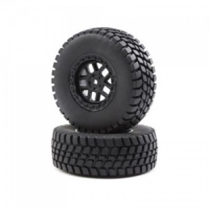 [TEAM LOSI] Alpine Wheel and Tire Mounted (2): BR