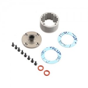 [TLR Racing] Diff Housing Set, Aluminum (1): 5B, 5T, MINI WRC