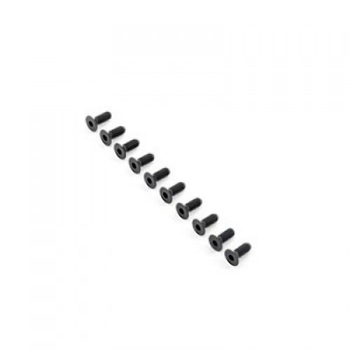 �˾���ũ TLR255037 [TLR Racing] Flat Head Screws, M6x16mm (10)