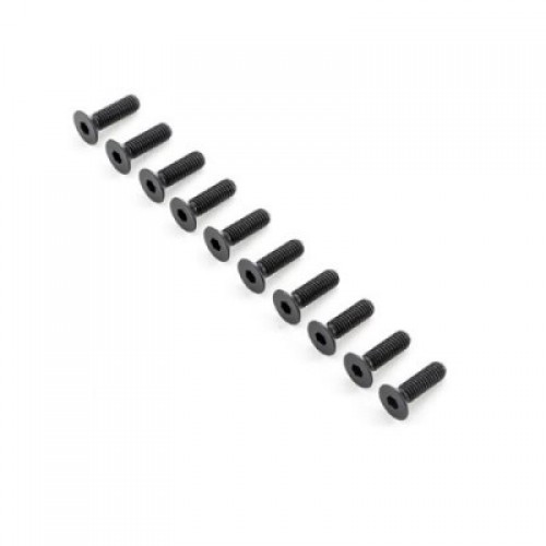 �˾���ũ TLR255038 [TLR Racing] Flat Head Screws, M6x20mm (10)