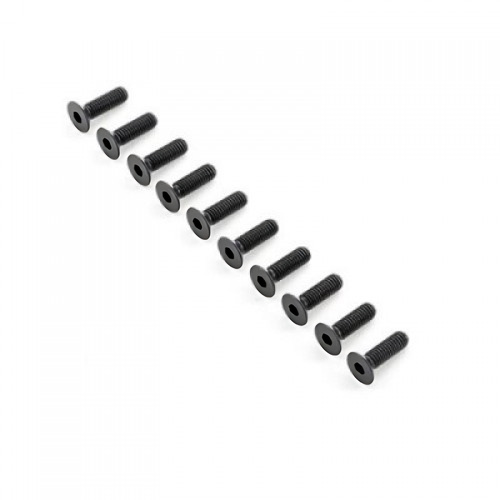 �˾���ũ TLR255038 [TLR Racing] Flat Head Screws, M6x20mm (10)