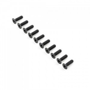 [TLR Racing] Flat Head Screws, M6x20mm (10)